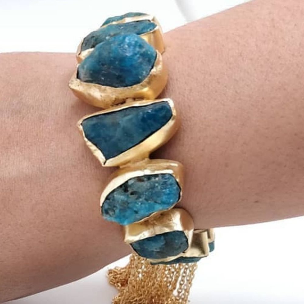 BRACELET Handcrafted Cuff Bracelet - COUTURE